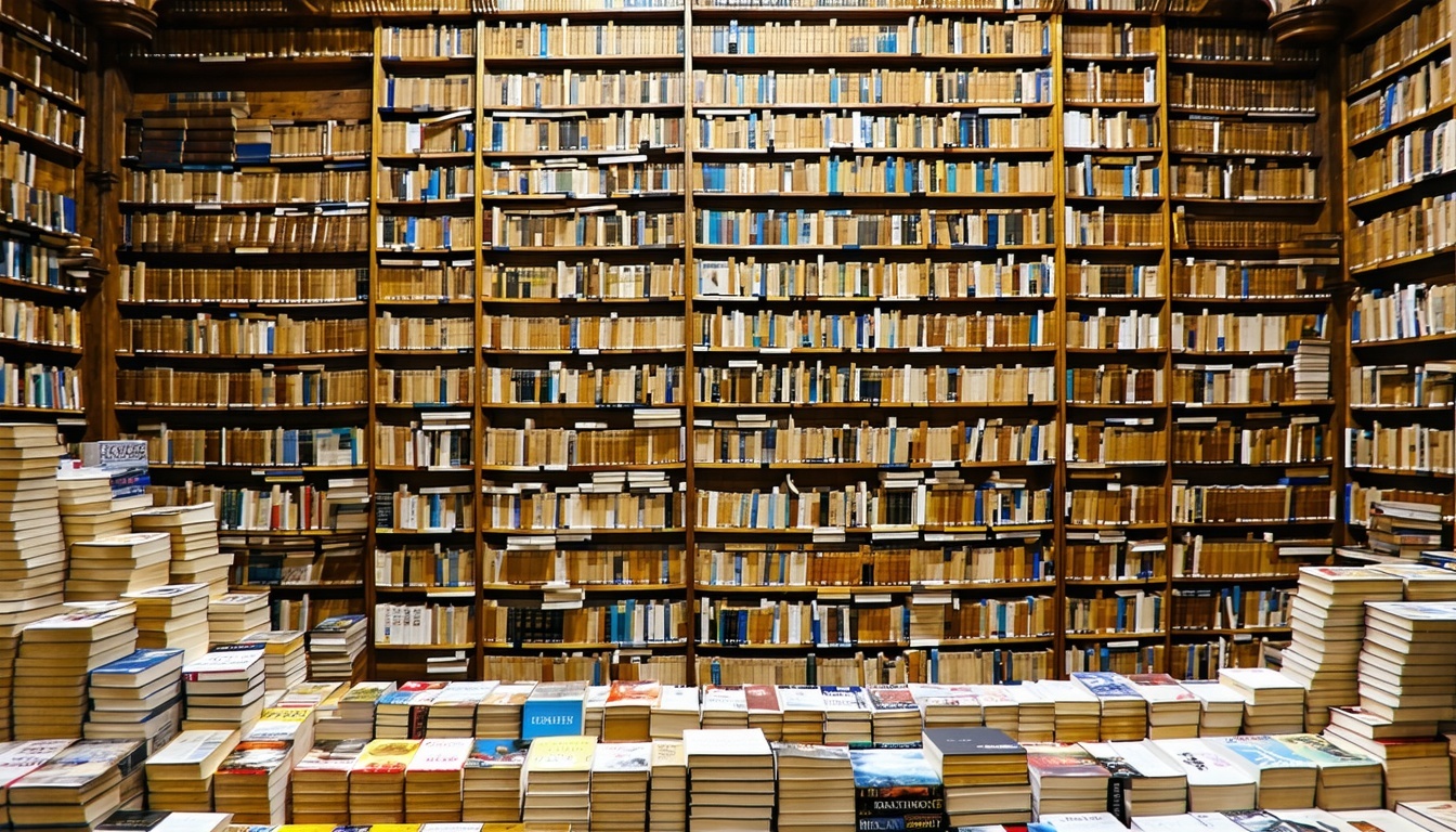 giant library of books-1