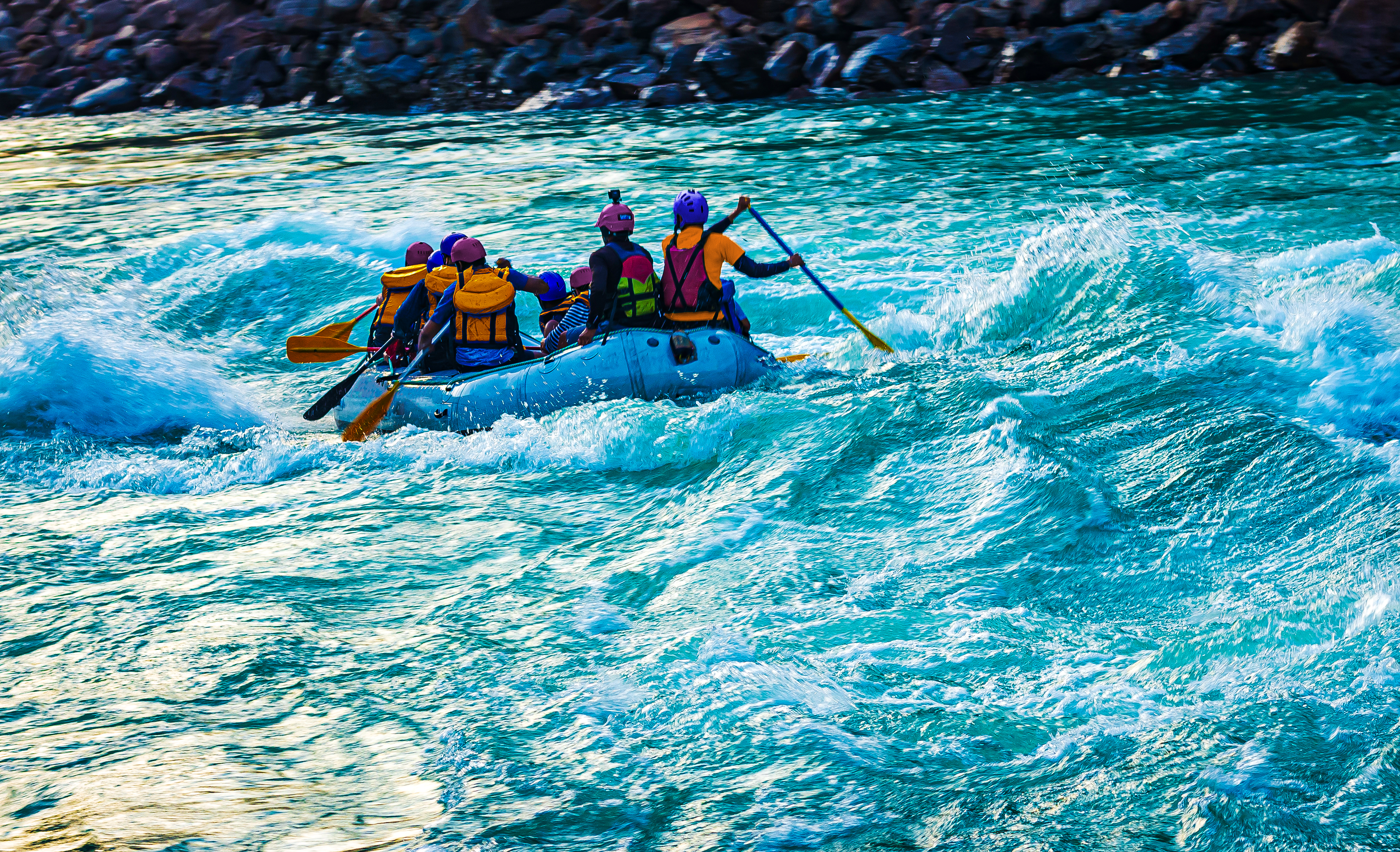 rafting